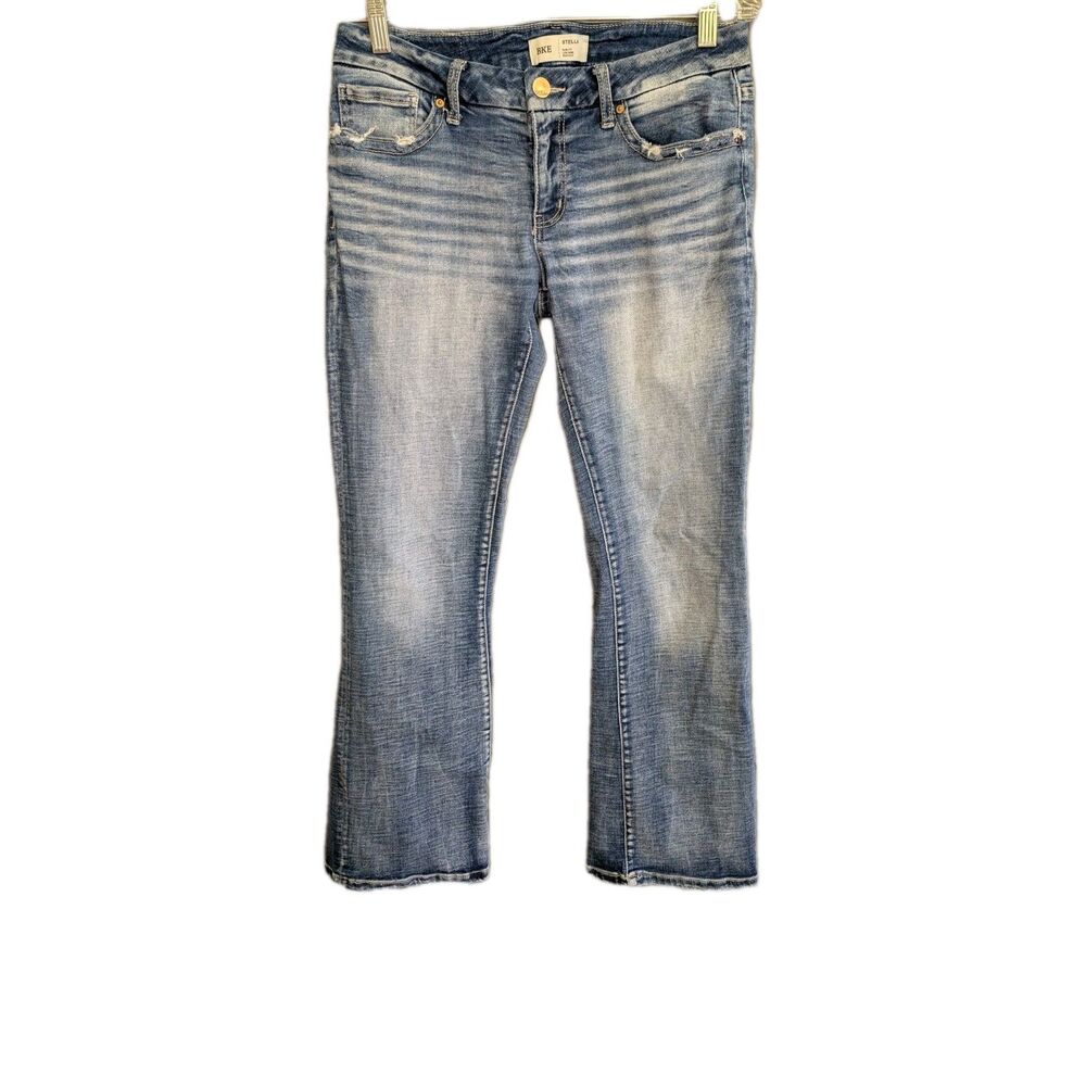 BKE Stella Jeans Women’s Size 30x29 Slim Fit Low Rise Bootcut Festival Cowgirl
